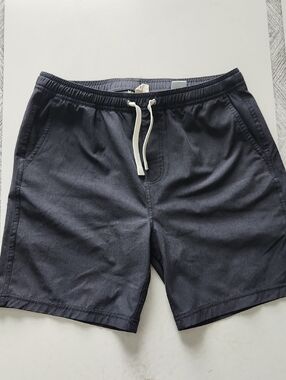 Fair Harbor Boys XL Lined Dark Gray Pull-On Shorts